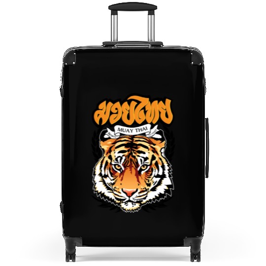 Muay Thai Tiger Suitcases