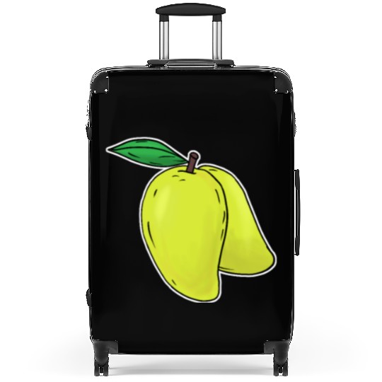 Mango hand drawn fruits summer Suitcases