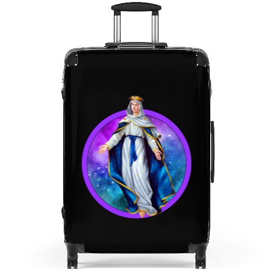 Mary Our Lady of Perpetual Help Mother of God Suitcases