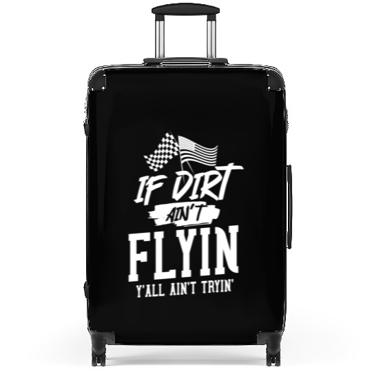 Dirt Track Racing Gift Sprint Car Racing Suitcases