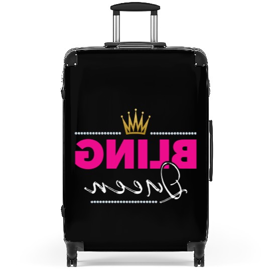 5 Bling Queen Jewelry Consultant Reverse Mirror Li Suitcases