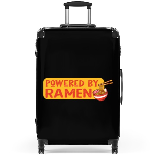 Powered By Ramen Noodles Suitcases