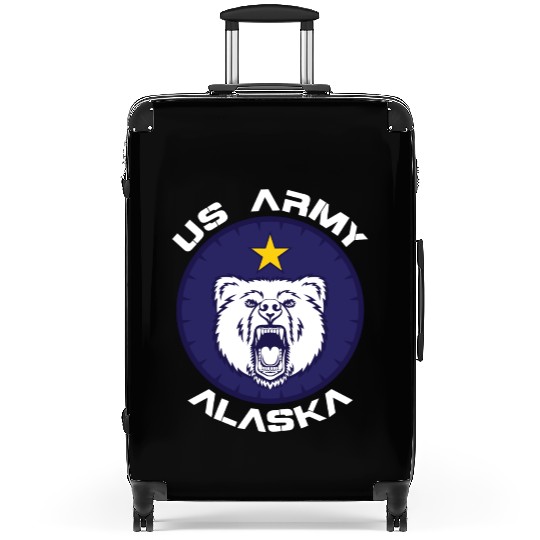 Us Army Alaska Polar Bear Patch Suitcases