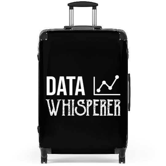 Data Whisperer Funny Software Computer Engineering Suitcases