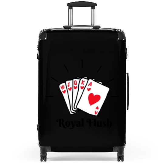Royal Flush Poker Suitcases