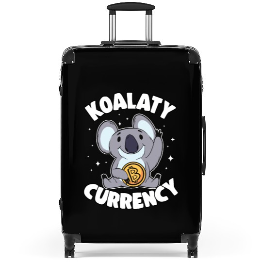 Koalaty Currency Funny Bitcoin Koala Quote BTC Suitcases