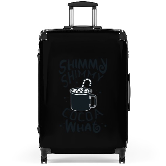 Shimmy Shimmy Hot Cocoa Black Suitcases