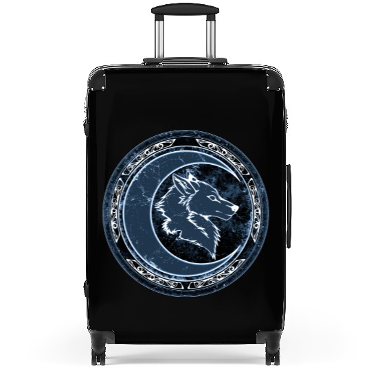 Wolf Moon Suitcases