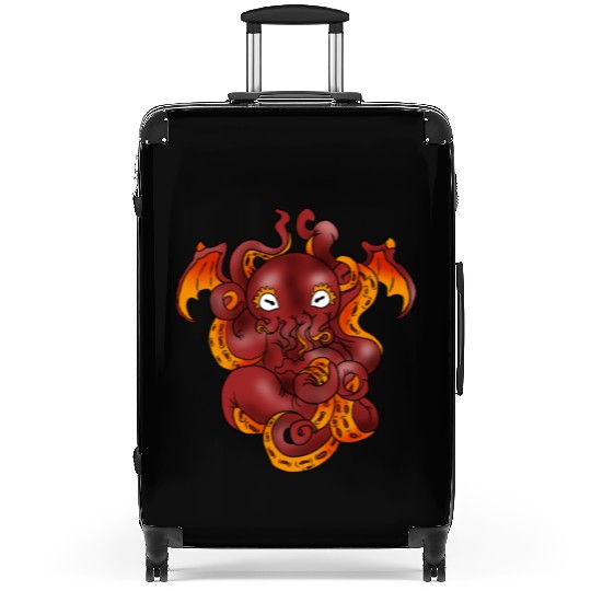 Cthulhu Giant Monster Myth Satanic Demon Gift Suitcases