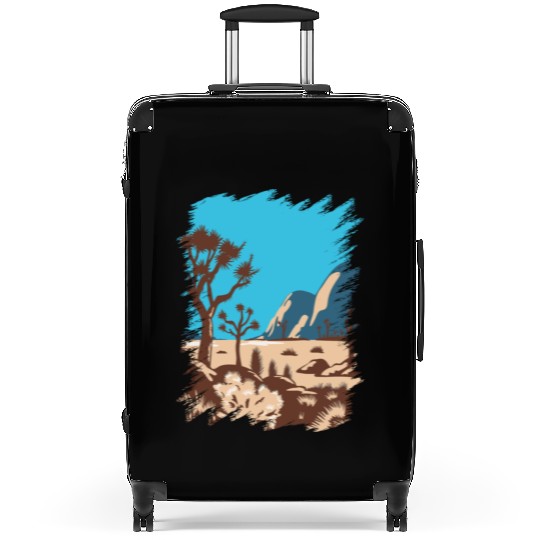 Joshua Tree National Park California Suitcases