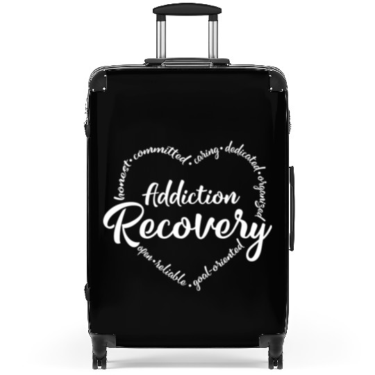 Addiction recovery, sobriety, sober Suitcases