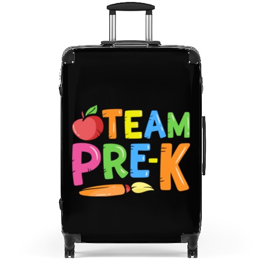 Team Pre-K Back To School Pre Kindergarten Teacher Suitcases