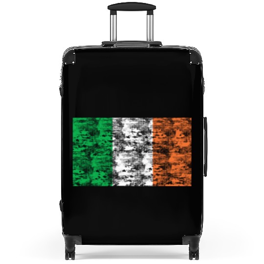 Ireland flag vintage Suitcases
