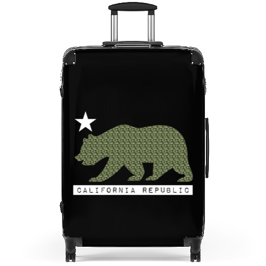 California Bear Suitcases