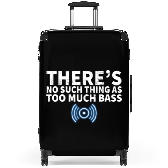 There's no such thing as too much bass and speaker Suitcases