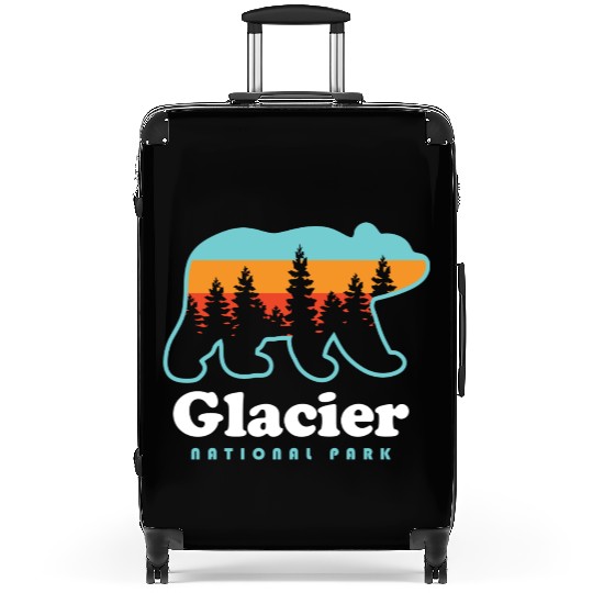 Glacier National Park Suitcases