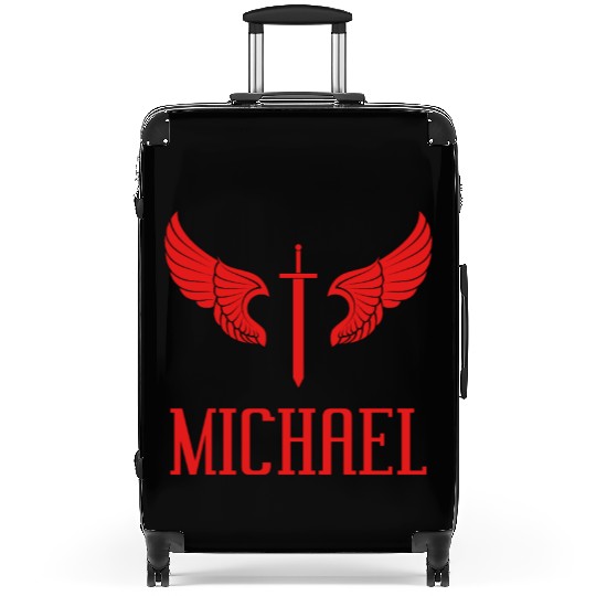 The Archangel St. Michael Suitcases