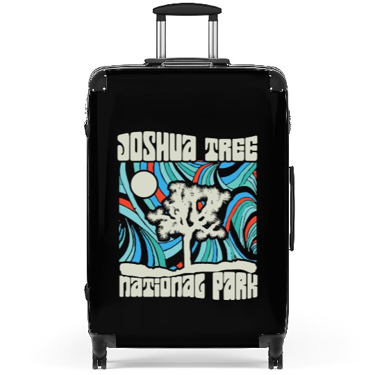 Joshua Tree National Park Retro Psychedelic 60S Ho Suitcases