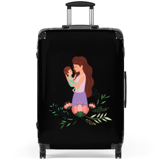 I Love You, Mama & Baby Suitcases, Mommy and Me Suitcases