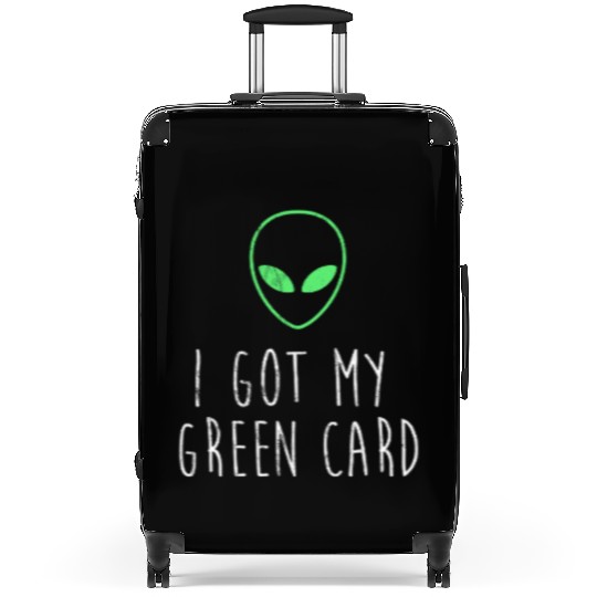 I got my Green Card Suitcases
