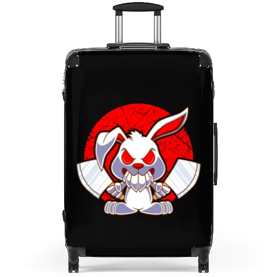 Armed Bunny Evil Hasi Knife Butcher Suitcases