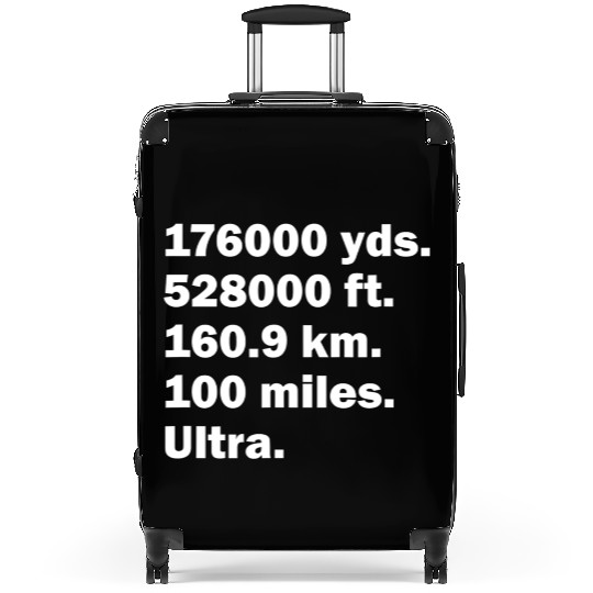 100 mile race Ultra marathon finisher T Suitcases