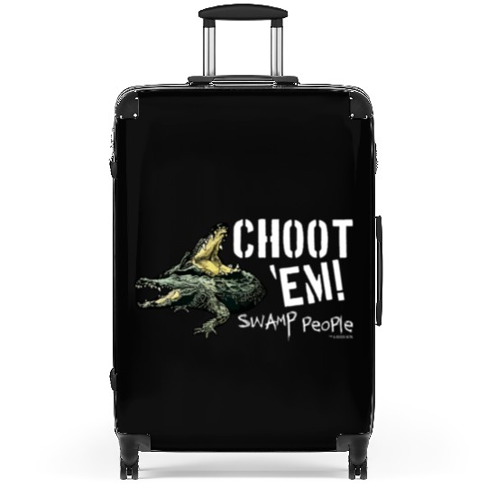 Swamp People Choot Em birthday christmas gift Suitcases