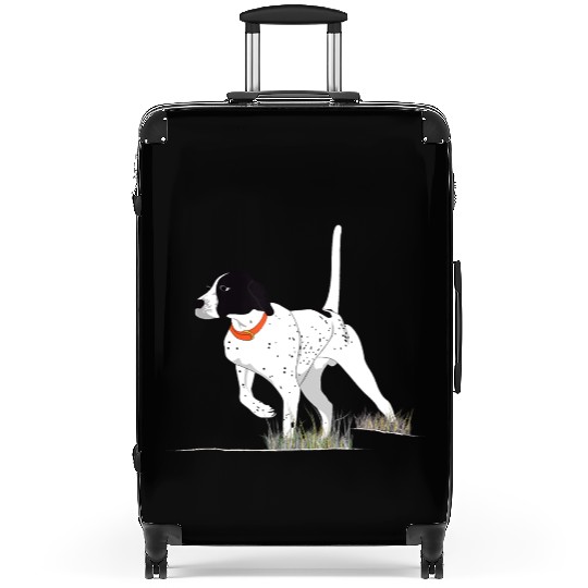 Bird Hunting Hunter English Pointer Dog Suitcases