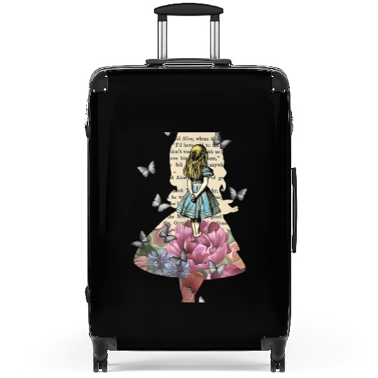 Alice In Wonderland Magical Garden Vintage Bo chri Suitcases