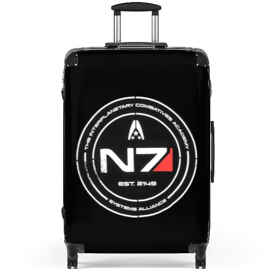 N7 Mass Effect Commander Shepherd Suitcases
