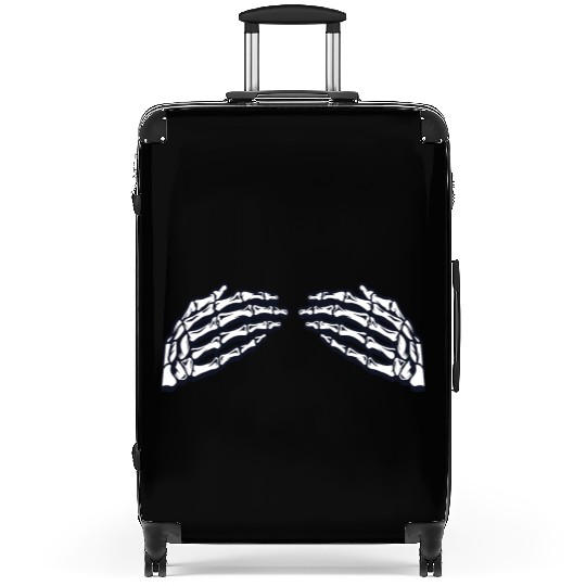 Women's Skeleton Hands Breasts Suitcases