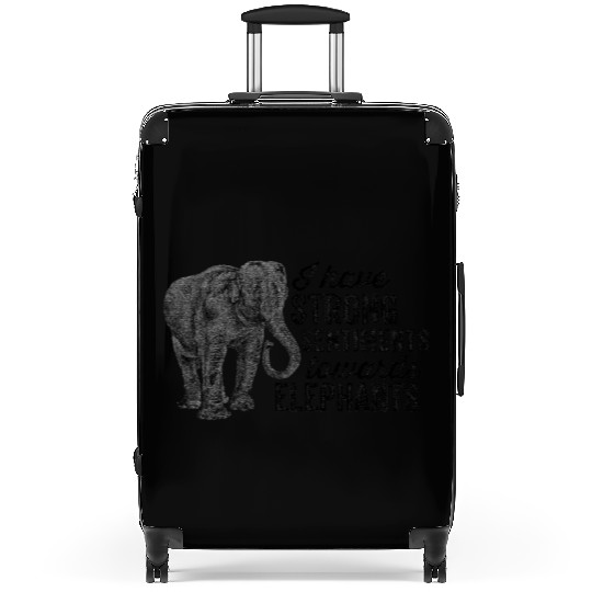 I have strong sentiments towards elephants Suitcases