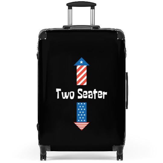 4th Of July Dirty For Men Adult Humor Two Seater Suitcases