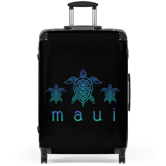Maui Turtle Hawaii Maui Honolulu Aloha Hula Gift Suitcases