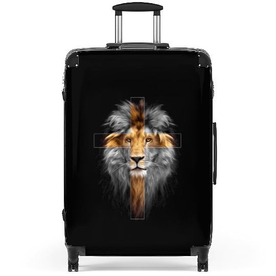 Jesus Lion of Judah Suitcases