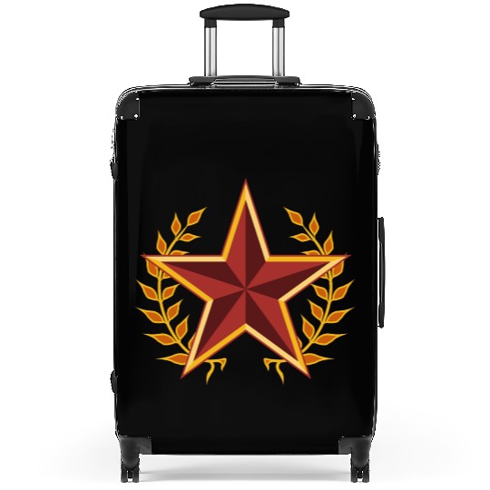 soviet star with laurels Suitcases