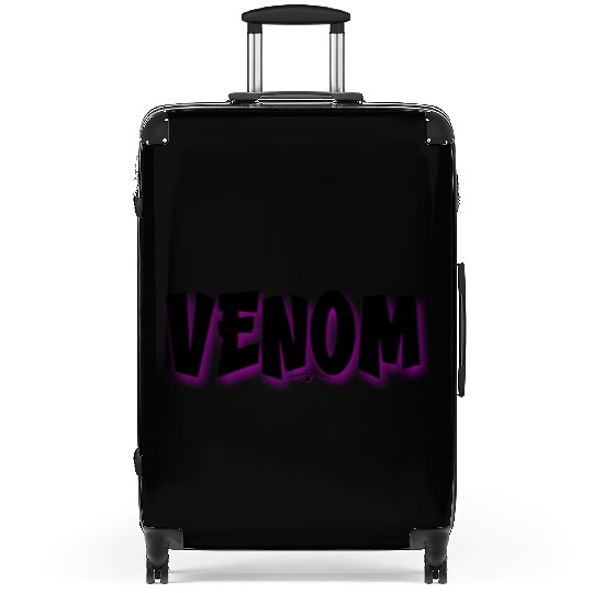 Venom | Neon Hot Pink Shadow Suitcases