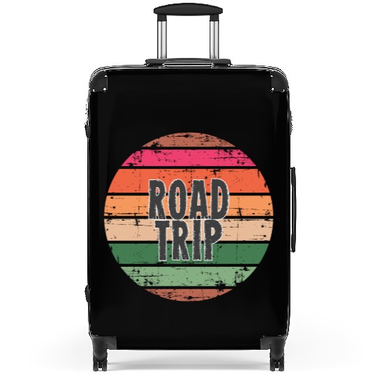 Road Trip orange Suitcases