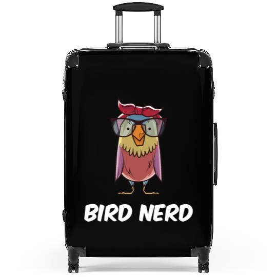 Bird Nerd Suitcases