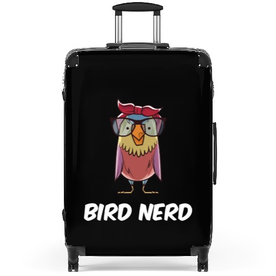 Bird Nerd Suitcases