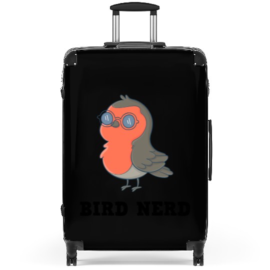 Bird Nerd Suitcases