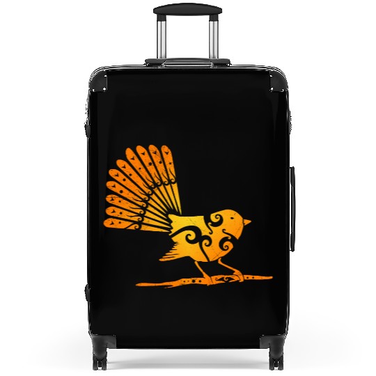 Maori Fantail Polynesian T Tattoo Gift Idea Suitcases