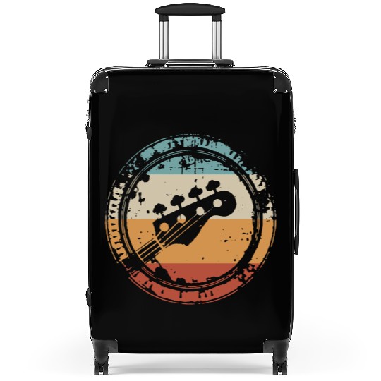 Vintage Bass Guitar Suitcases