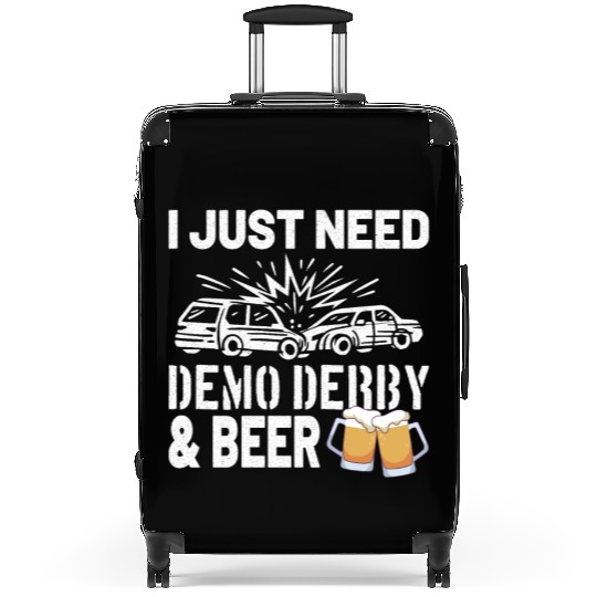 Demolition Derby Demo Derby Dirt Track Gift Idea Suitcases