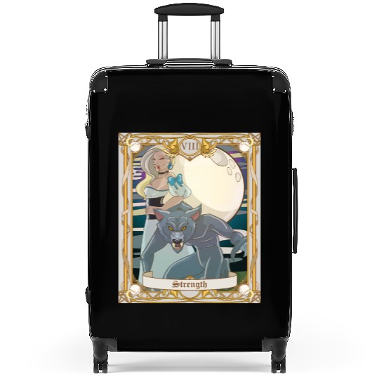 Strength Tarot Card, Major Arcana Anime Vampire Suitcases