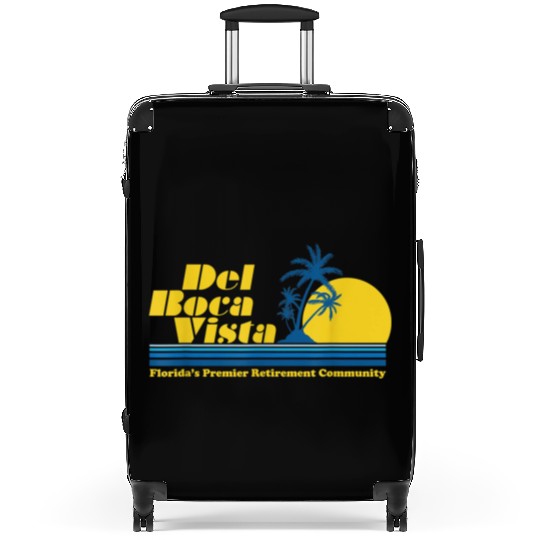Del Boca Vista Retirement Community Funny No 2376 Suitcases
