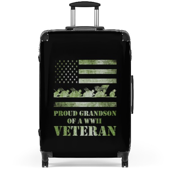 World War 2 Ii 80th Anniversary Proud Grandson Of Suitcases
