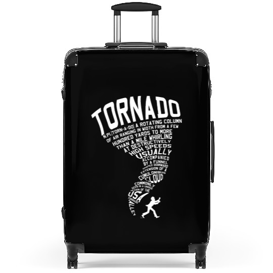 Tornado Storm Chaser Hurricane Wind Weather Gift Suitcases