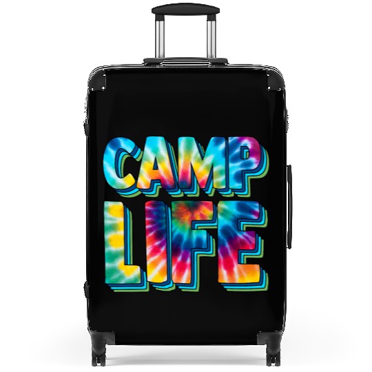 camp life,SUMMER Camp, fall camp,boy scouts,trekki Suitcases
