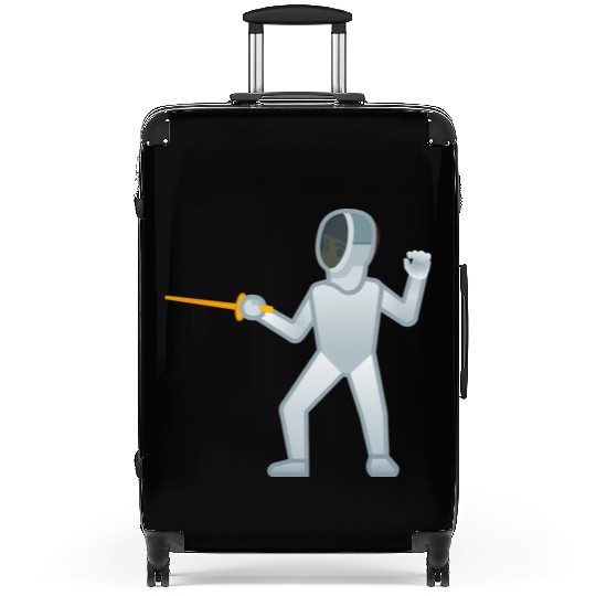 Person Fencing Fencer Gift Suitcases